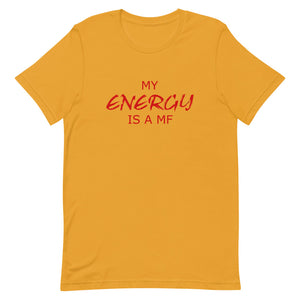 MY ENERGY/MF Unisex Tee (Red Print)