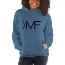 Load image into Gallery viewer, That MF Logo Unisex Hoodie (Black Print)
