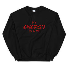 Load image into Gallery viewer, MY ENERGY/MF Unisex Sweatshirt (Red Print)
