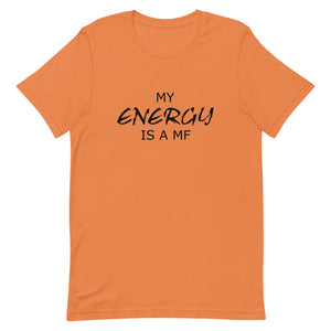 My ENERGY/MF Unisex Tee (Black Print)