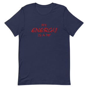 MY ENERGY/MF Unisex Tee (Red Print)