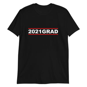 2021 GRAD Unisex Tee (White Print)