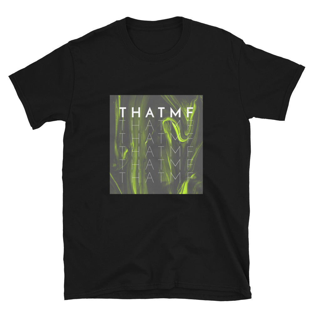 It's A Thin Line Unisex Tee (Lime)