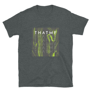 It's A Thin Line Unisex Tee (Lime)