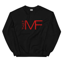 Load image into Gallery viewer, That MF Logo Unisex Sweatshirt (Red Print)
