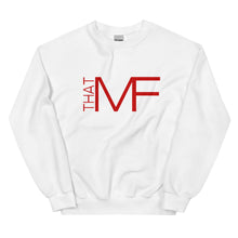 Load image into Gallery viewer, That MF Logo Unisex Sweatshirt (Red Print)
