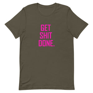 GSD Unisex Tee (Pink Print)