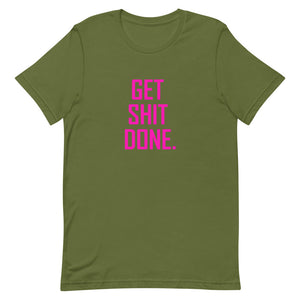 GSD Unisex Tee (Pink Print)